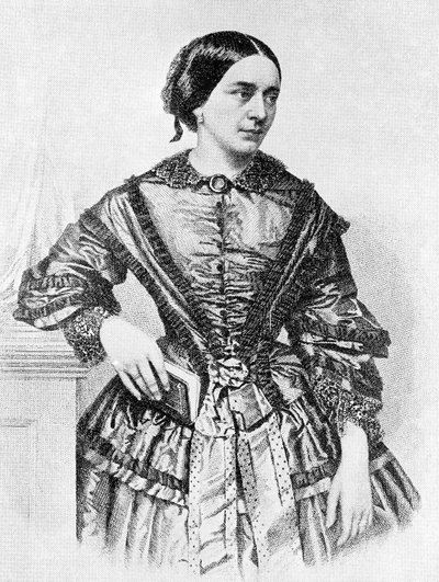 Clara Schumann, Wife of Robert Schumann by Unknown